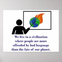 We Live In A Civilisation - Climate Change Quote