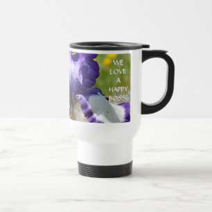 WE LOVE A HAPPY BOSS! Office Coffee Cup Mug Gift