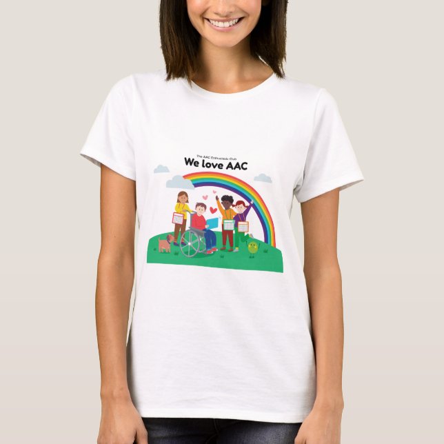 We love AAC t-shirt (Front)
