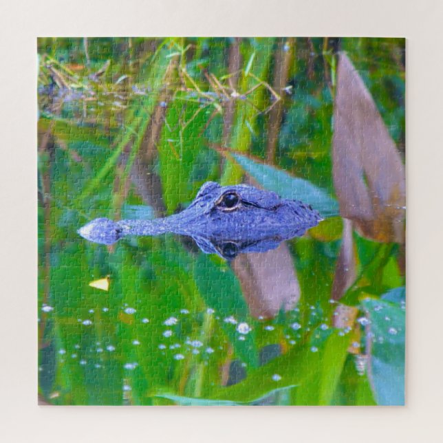 We Love Aligator's in Florida Jigsaw Puzzle (Vertical)