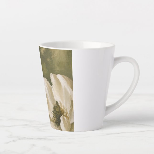 WE LOVE BECAUSE HE FIRST LOVED US | Wedding Gift Latte Mug (Right)