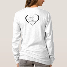 We Love Because Women's Long Sleeve Shirt