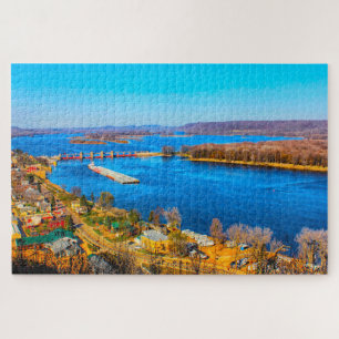 We love Bellevue Iowa. Jigsaw Puzzle