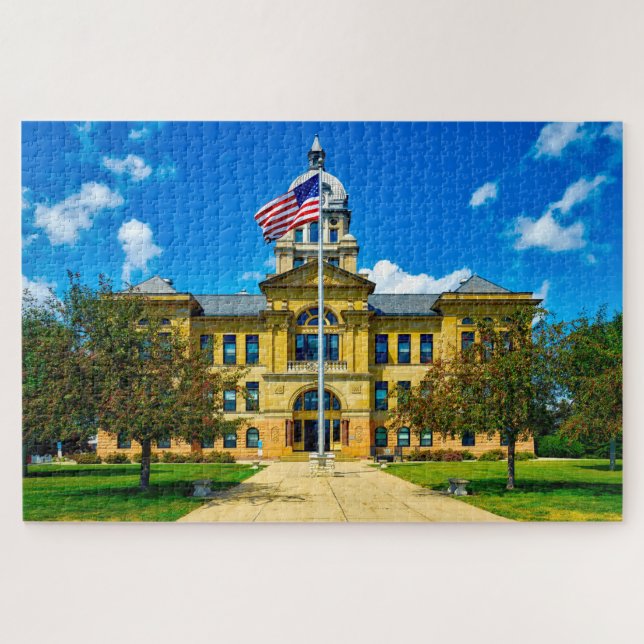 We love Benton County Iowa. Jigsaw Puzzle (Horizontal)