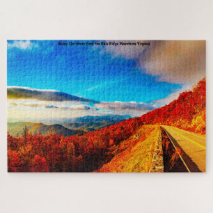 We love Blue Ridge Mountains Virginia. Jigsaw Puzz Jigsaw Puzzle