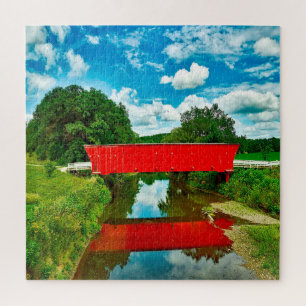 We love Bridges in Iowa. Jigsaw Puzzle
