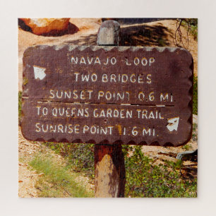 We Love Bryce Canyon Utah Jigsaw Puzzle