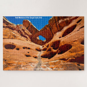 We Love Canyon Lands Utah Jigsaw Puzzle