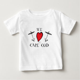 we love cape cod baby T-Shirt