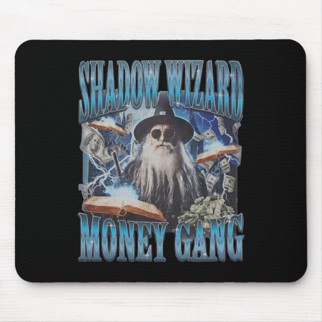 We Love Casting Spells Shadow Wizard Gang Meme  Mouse Mat (Front)