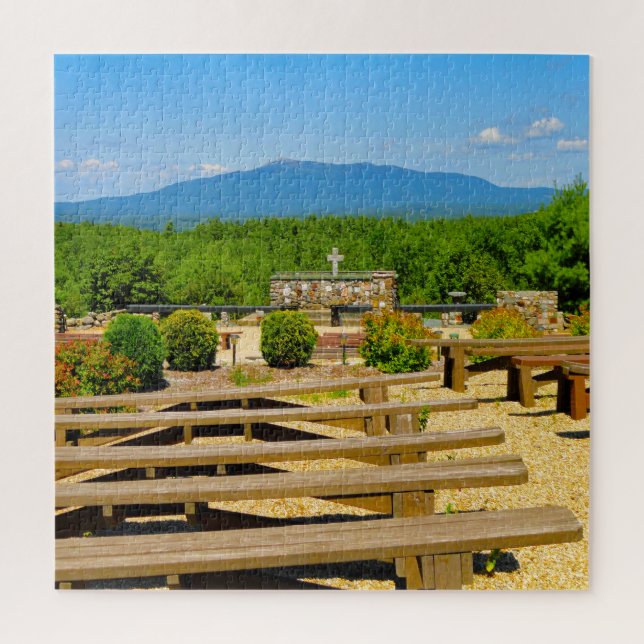 We love Cathedral of the Pines New Hampshire Jigsaw Puzzle (Vertical)