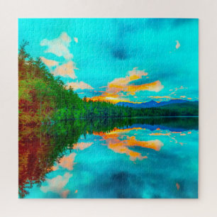 We love Chocura Lake New Hampshire Jigsaw Puzzle