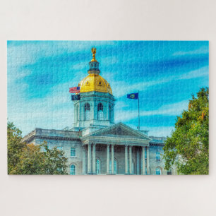 We love Concord New Hampshire Jigsaw Puzzle