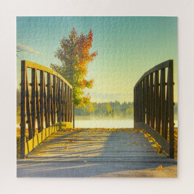 We love Copper Creek in Iowa. Jigsaw Puzzle (Vertical)