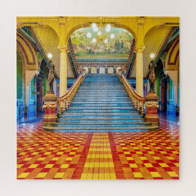 We love Des Moines Iowa. Jigsaw Puzzle (Vertical)