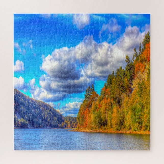 We love Devils Lake Wisconsin. Jigsaw Puzzle (Vertical)