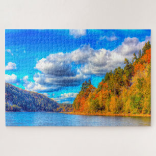We love Devils Lake Wisconsin. Jigsaw Puzzle