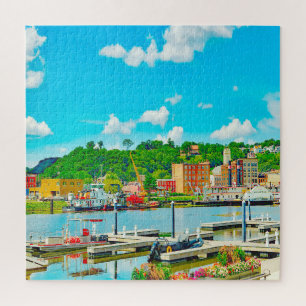 We love Dubuque in Iowa. Jigsaw Puzzle