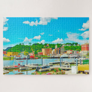 We love Dubuque in Iowa. Jigsaw Puzzle