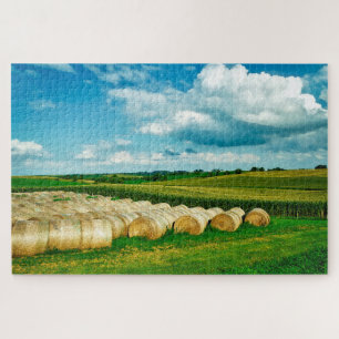 We love Farms in Iowa. Jigsaw Puzzle