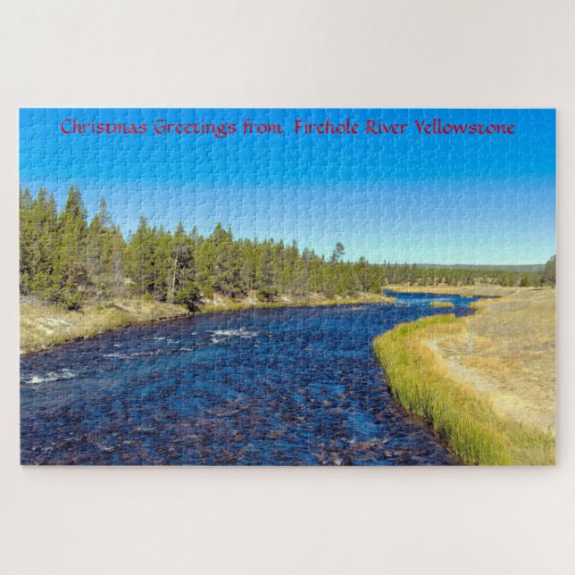 We love Firehole River Yellowstone Jigsaw Puzzle (Horizontal)