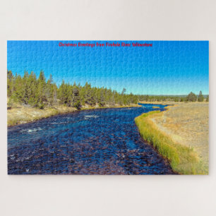 We love Firehole River Yellowstone Jigsaw Puzzle