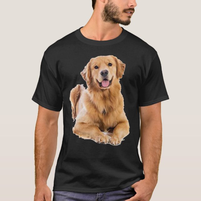 We Love Golden Retriever 627 T-Shirt (Front)