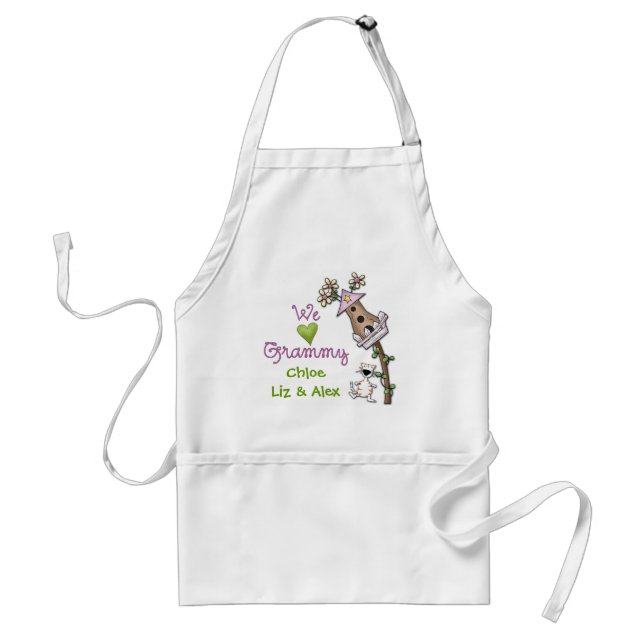 We love Grammy Standard Apron (Front)