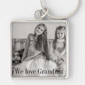 We love Grandma photo key chain