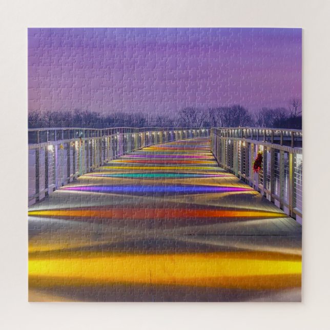 We love Grey's Lake Iowa. Jigsaw Puzzle (Vertical)