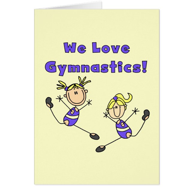 We Love Gymnastics (Front)