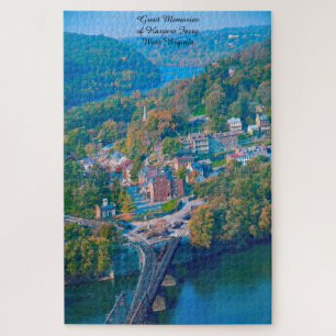We love Harpers Ferry West Virginia. Jigsaw Puzzle