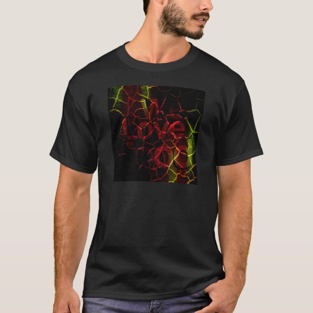 We love inspirational Text art design T-Shirt (Front)