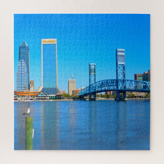 We Love Jacksonville in Florida Jigsaw Puzzle (Vertical)