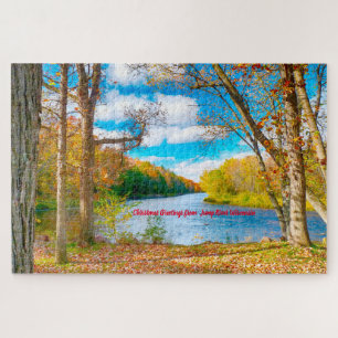 We love Jump River Wisconsin. Jigsaw Puzzle