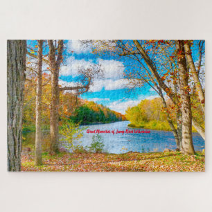 We love Jump River Wisconsin. Jigsaw Puzzle