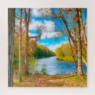We love Jump River Wisconsin. Jigsaw Puzzle