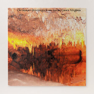 We love Luray Caves Virginia. Jigsaw Puzzle