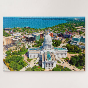We love Madison Wisconsin. Jigsaw Puzzle