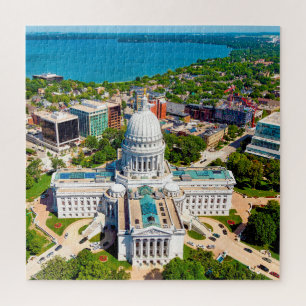 We love Madison Wisconsin. Jigsaw Puzzle