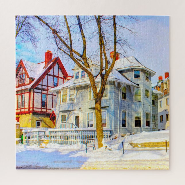 We love Madison Wisconsin. Jigsaw Puzzle (Vertical)