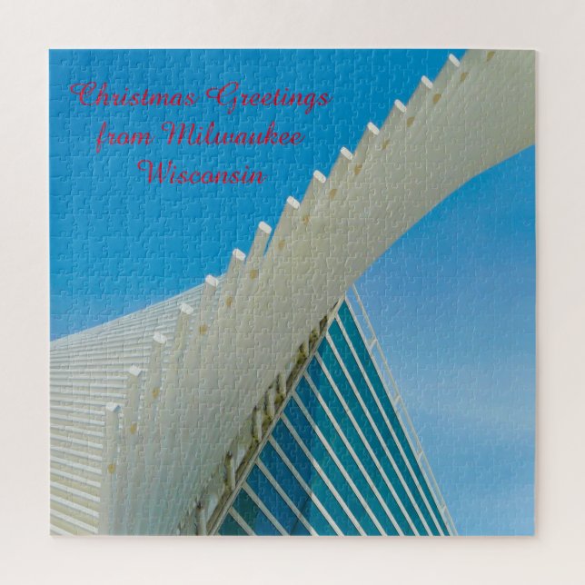 We love Milwaukee Wisconsin.  Jigsaw Puzzle (Vertical)