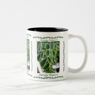 We Love Moringa! Two-Tone Coffee Mug
