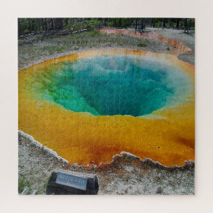 We Love  Morning Glory  Pool Wyoming. Jigsaw Puzzle