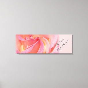 We Love Our Nurses Canvas Art Prints Pink Rose