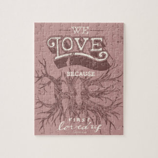 We Love (Pink) Jigsaw Puzzle