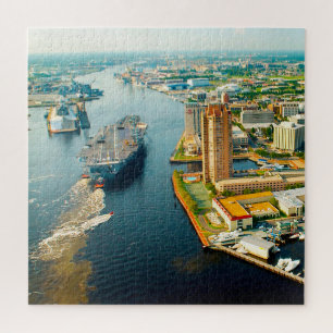 We love Portsmouth Virginia. Jigsaw Puzzle