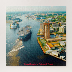 We love Portsmouth Virginia. Jigsaw Puzzle