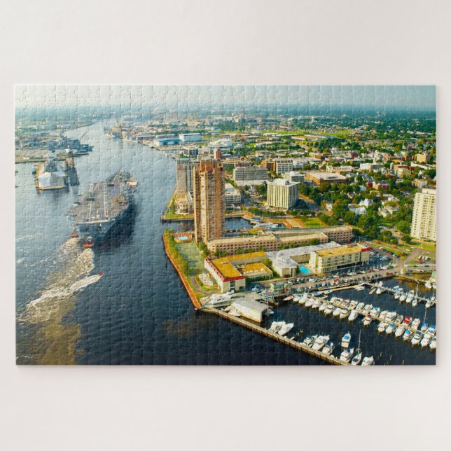 We love Portsmouth  Virginia. Jigsaw Puzzle (Horizontal)