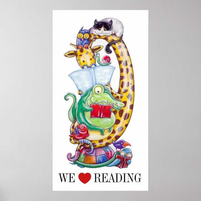 We Love Reading ! Poster (Front)